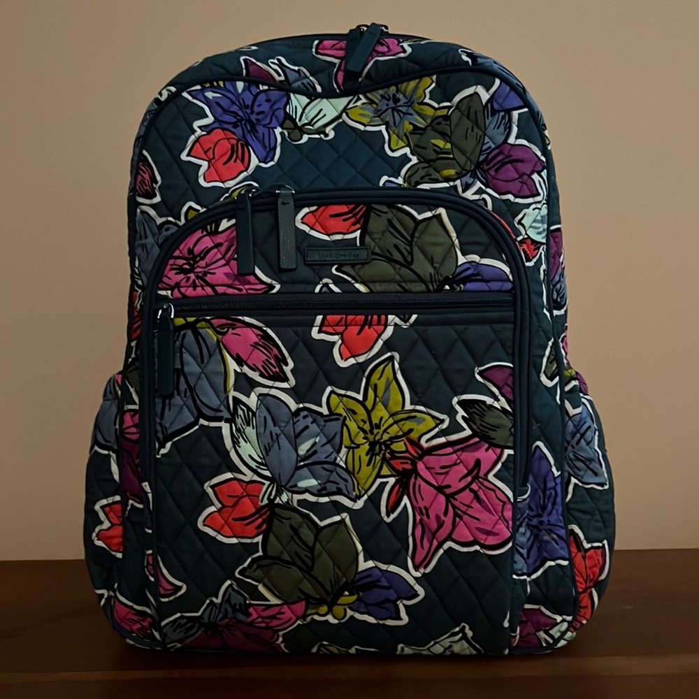 Vera Bradley quilted backpack